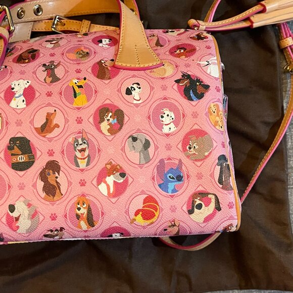 Dooney & Bourke Disney Dogs Satchel Bag - Picture 13 of 16